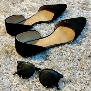 Old Navy Black Modern Flats